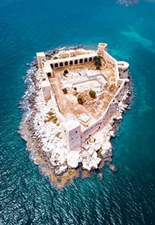 Фортеця Кизкалесі, Корікос, Мерсін (Kızkalesi, Korikos, Mersin)