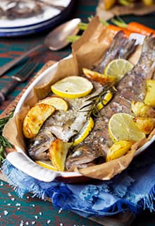 Frischer Fisch