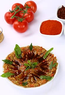 Würziger Tomatensalat Adana