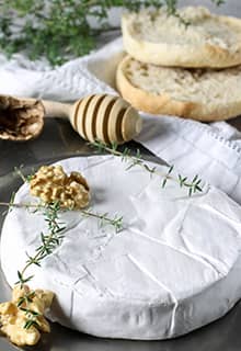 Frischer Ziegenkäse