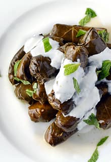 Yaprak Sarma Stuffed Wine Leaves