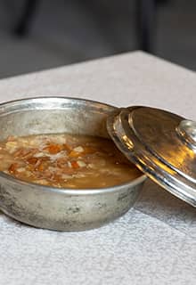Мангирський суп (Mangır Çorbası)