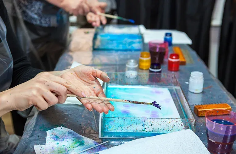 Ebru: Turkish Art of Marbling