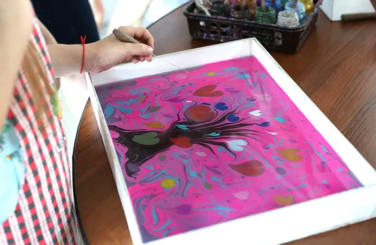 Ebru: Turkish Art of Marbling