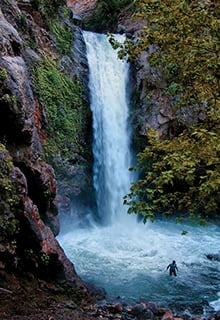 Karaçay Waterfall