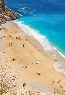 Kaputaş-Strand