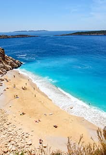 Пляж Капуташ (Kaputaş Beach)