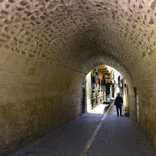 Die Gassen der historischen Şanlıurfa.