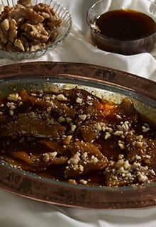 Melassen-Dessert