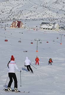 Station de ski de montagne de Yıldızeli