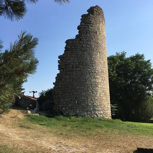 Die Überreste einer Antiken Byzantinischen Stadt